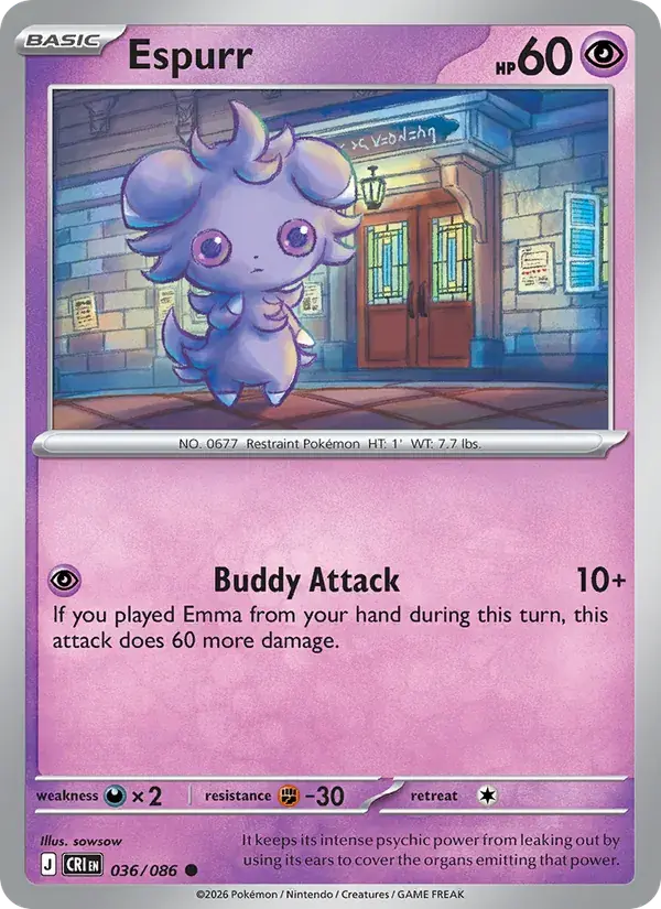 Espurr - 036/122 - Chaos Rising