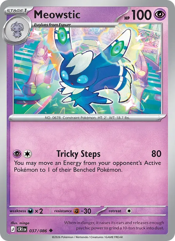 Meowstic - 037/122 - Chaos Rising