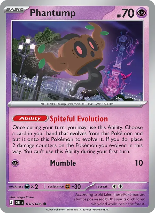 Phantump - 038/122 - Chaos Rising