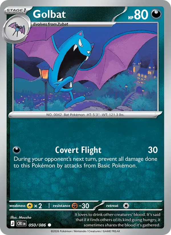 Golbat - 050/122 - Chaos Rising