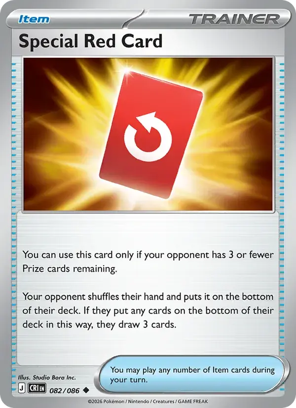 Special Red Card - 082/122 - Chaos Rising