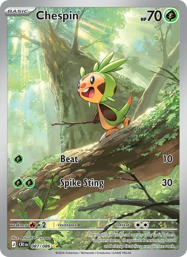 Chespin - 087/122 - Chaos Rising