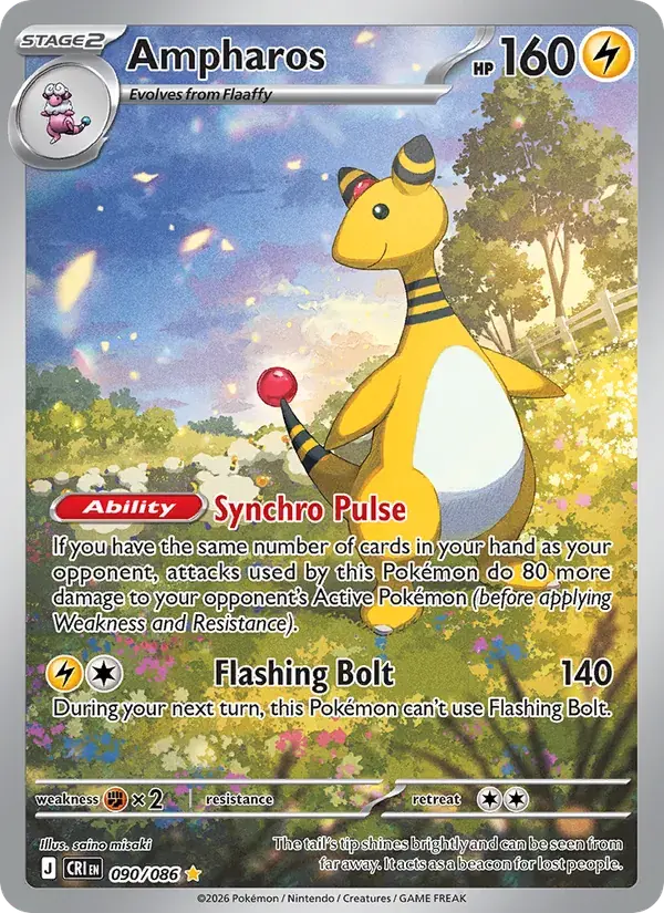 Ampharos - 090/122 - Chaos Rising