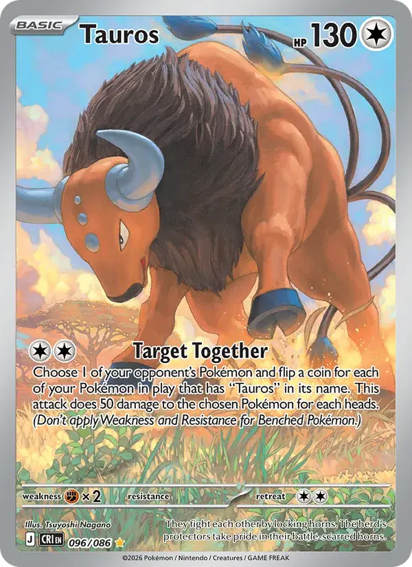 Tauros - 096/122 - Chaos Rising