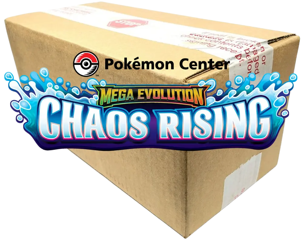 Chaos Rising: Pokemon Center Elite Trainer Box Case