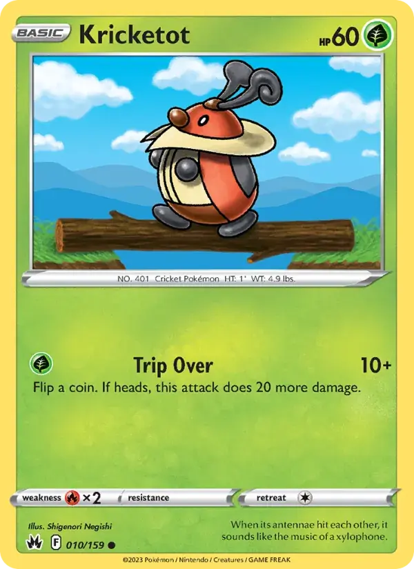Kricketot - 010/160 - Crown Zenith