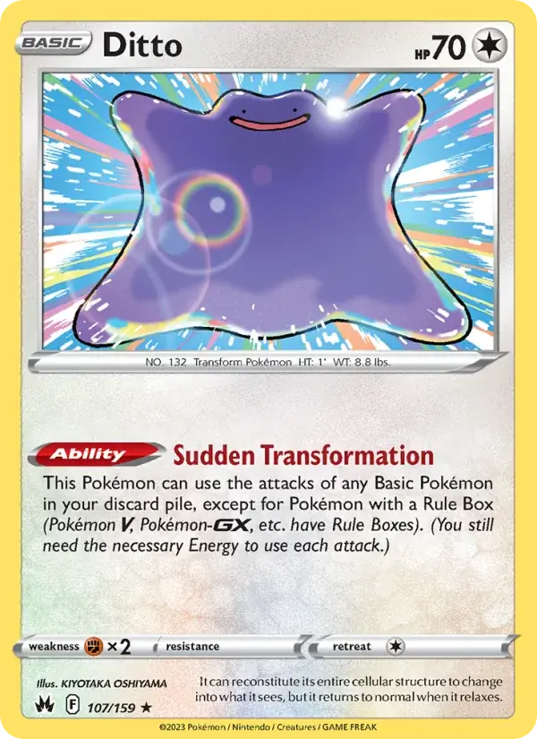 Ditto - 107/160 - Crown Zenith