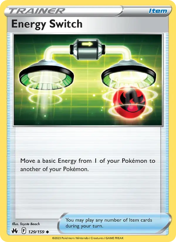 Energy Switch - 129/160 - Crown Zenith