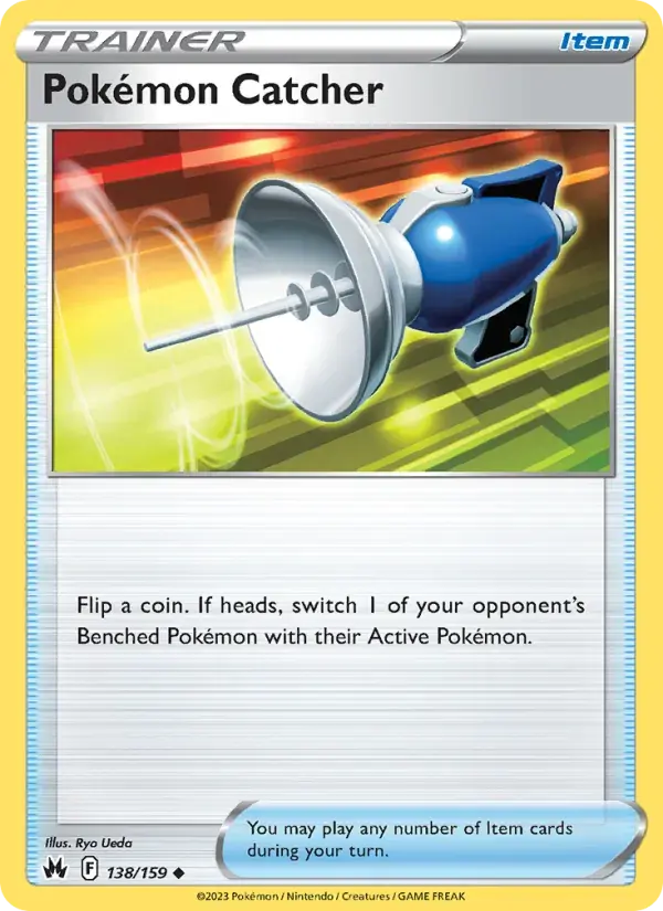 Pokémon Catcher - 138/160 - Crown Zenith
