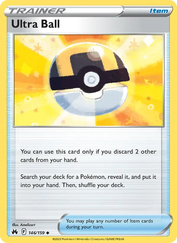 Ultra Ball - 146/160 - Crown Zenith