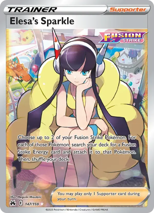 Elesa's Sparkle - 147/160 - Crown Zenith