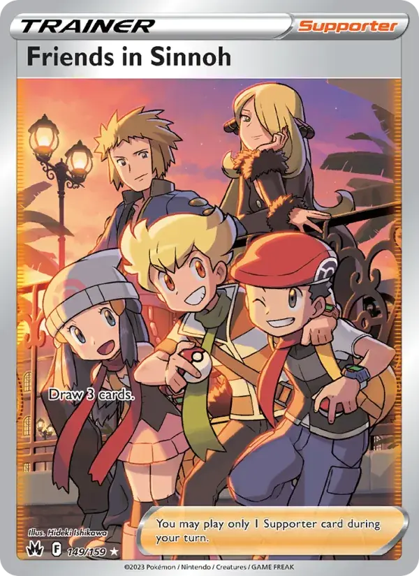 Friends in Sinnoh - 149/160 - Crown Zenith