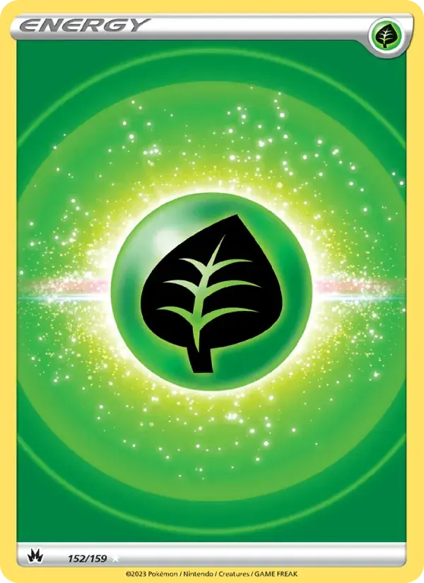 Grass Energy - 152/160 - Crown Zenith