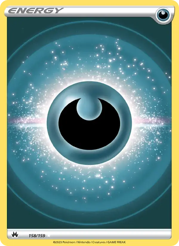 Darkness Energy - 158/160 - Crown Zenith