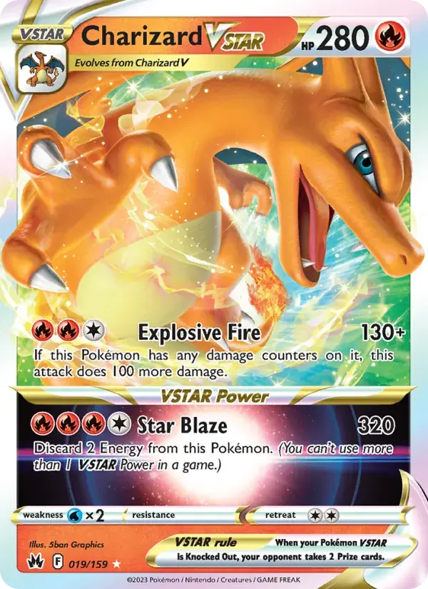 Charizard VSTAR - 019/160 - Crown Zenith