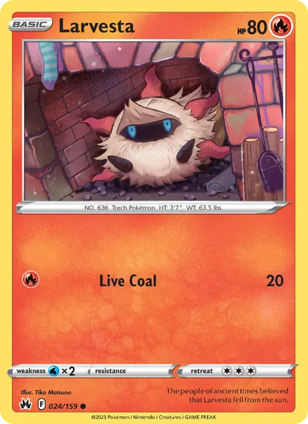 Larvesta - 024/160 - Crown Zenith