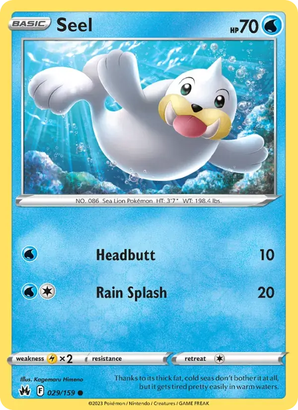 Seel - 029/160 - Crown Zenith