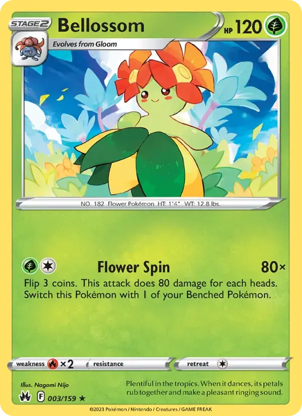 Bellossom - 003/160 - Crown Zenith