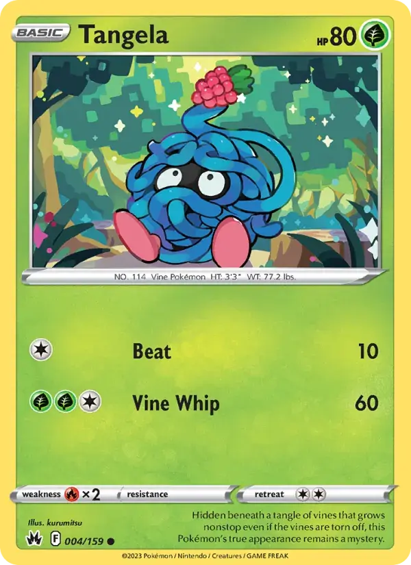 Tangela - 004/160 - Crown Zenith