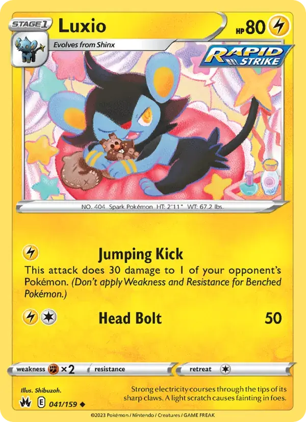 Luxio - 041/160 - Crown Zenith