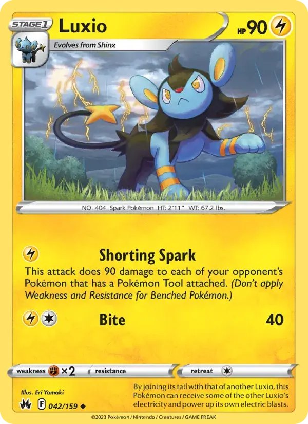 Luxio - 042/160 - Crown Zenith