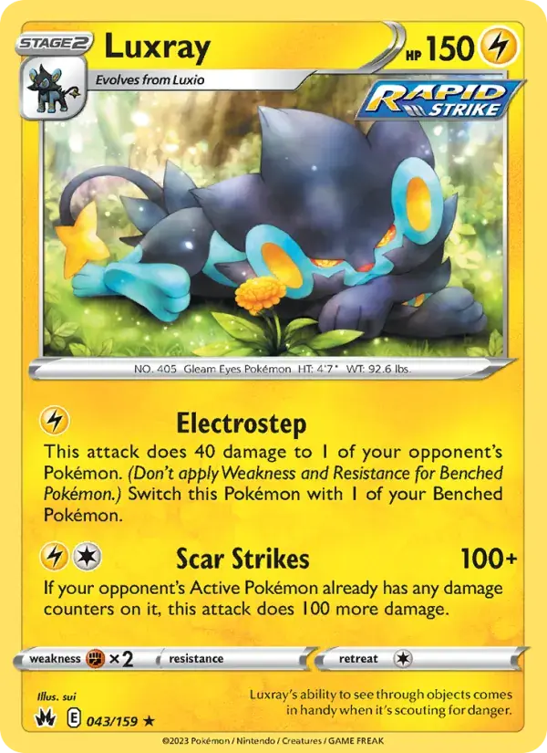 Luxray - 043/160 - Crown Zenith