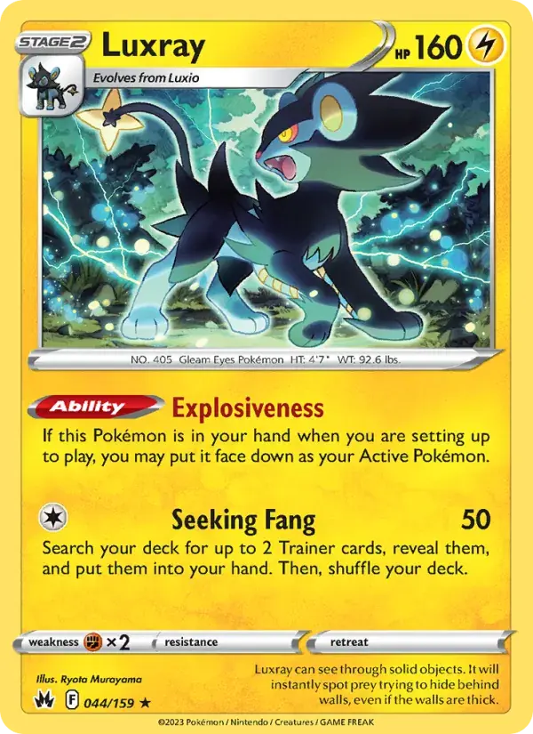 Luxray - 044/160 - Crown Zenith