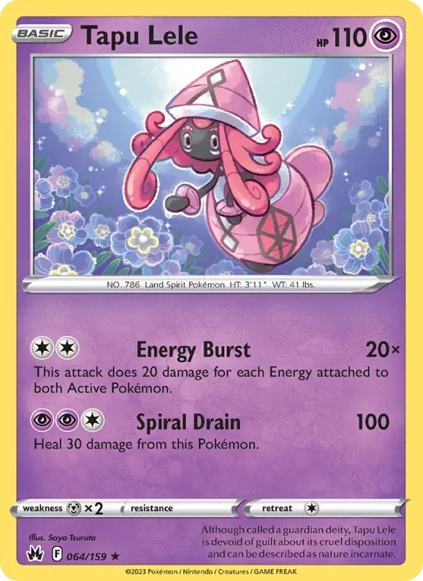 Tapu Lele - 064/160 - Crown Zenith