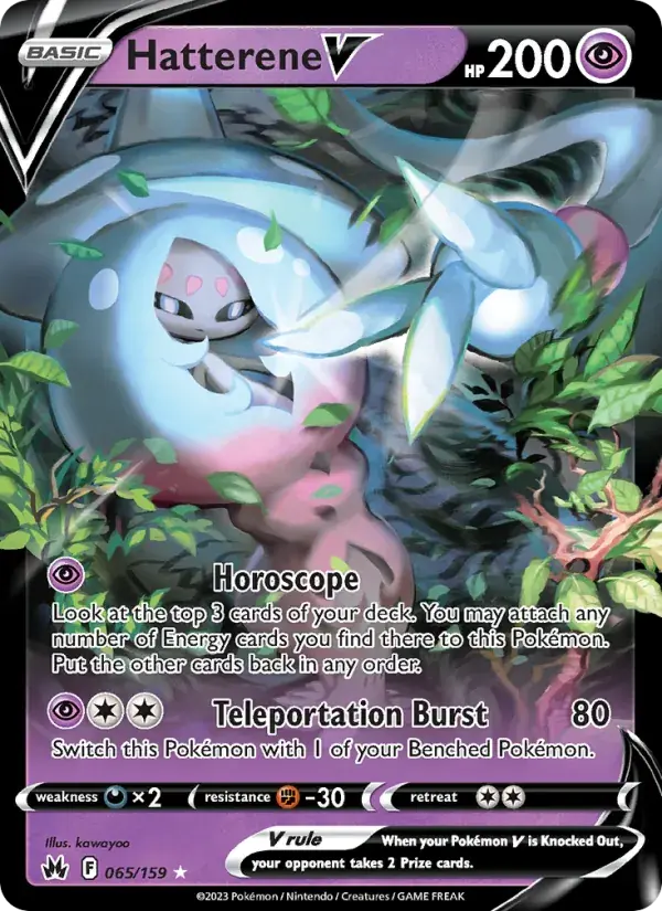 Hatterene V - 065/160 - Crown Zenith