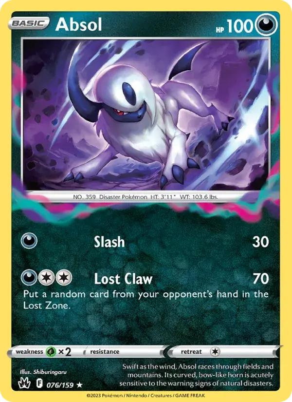 Absol - 076/160 - Crown Zenith
