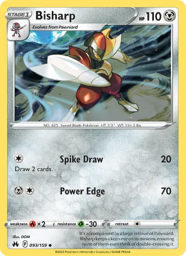 Bisharp - 093/160 - Crown Zenith