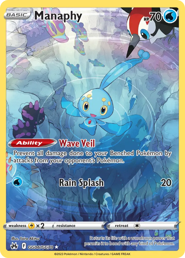 Manaphy - GG06/160 - Zénith Suprême