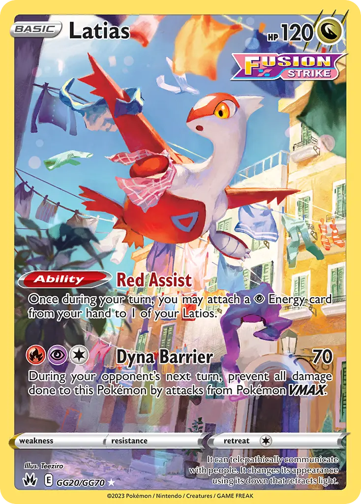 Latias - GG20/160 - Zénith Suprême