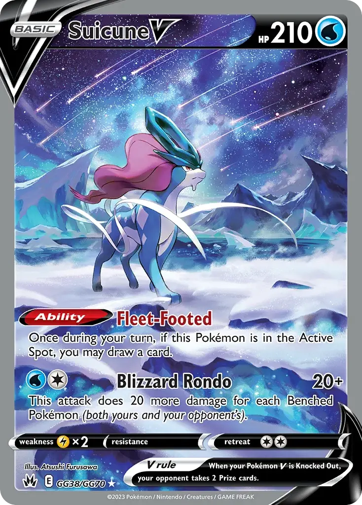 Suicune V - GG38/160 - Zénith Suprême