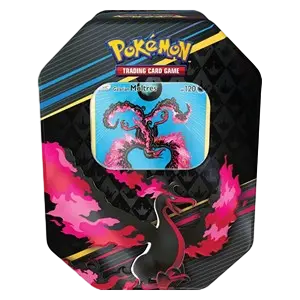 Crown Zenith: Galarian Moltres Tin