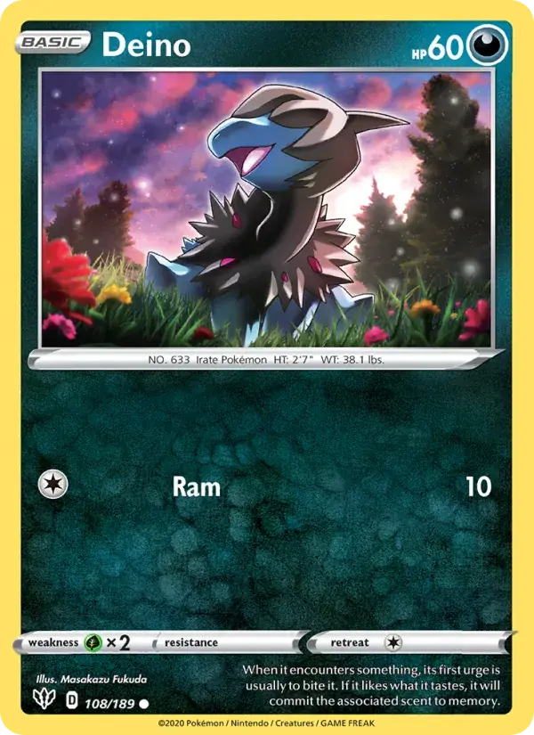 Deino - 108/201 - Darkness Ablaze