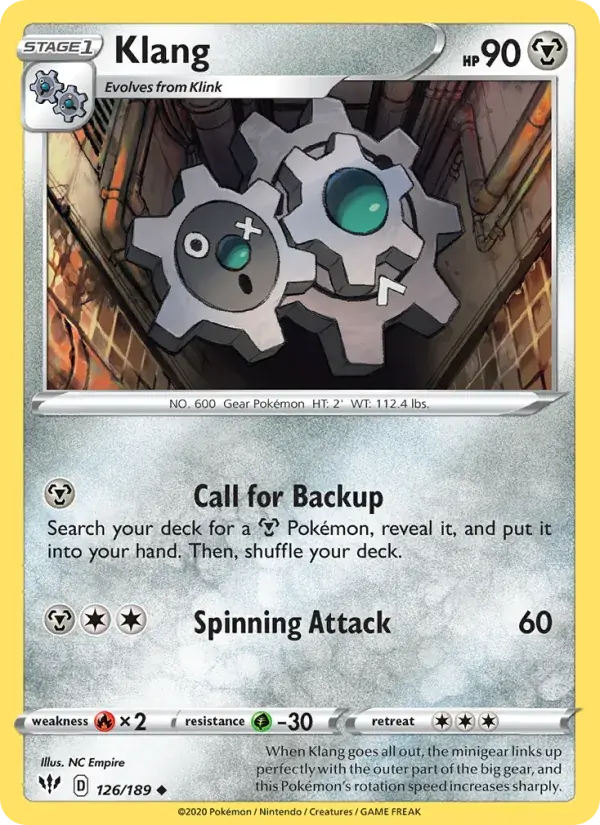Klang - 126/201 - Darkness Ablaze