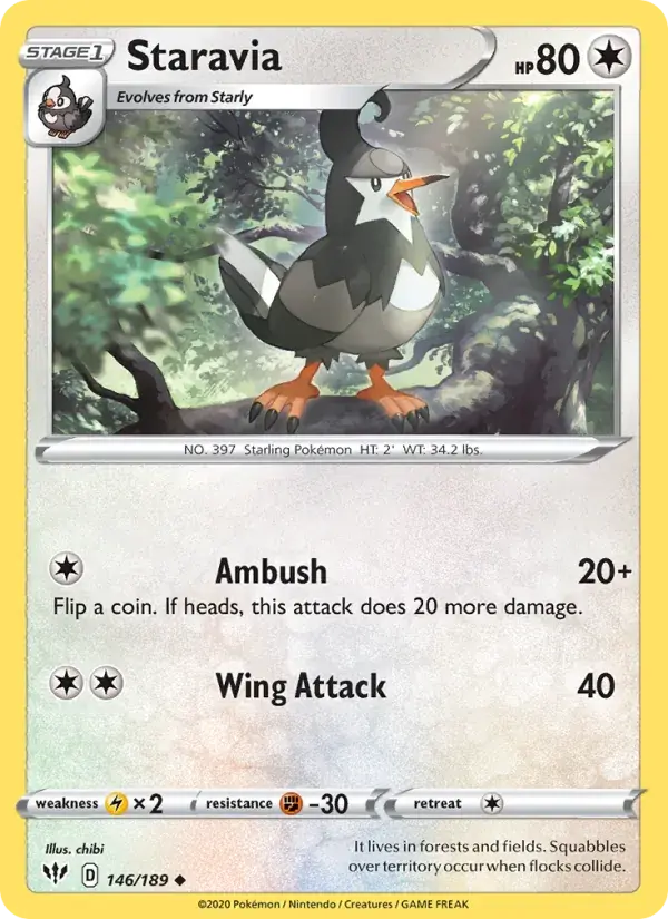 Staravia - 146/201 - Darkness Ablaze