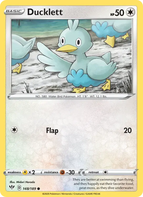 Ducklett - 148/201 - Darkness Ablaze