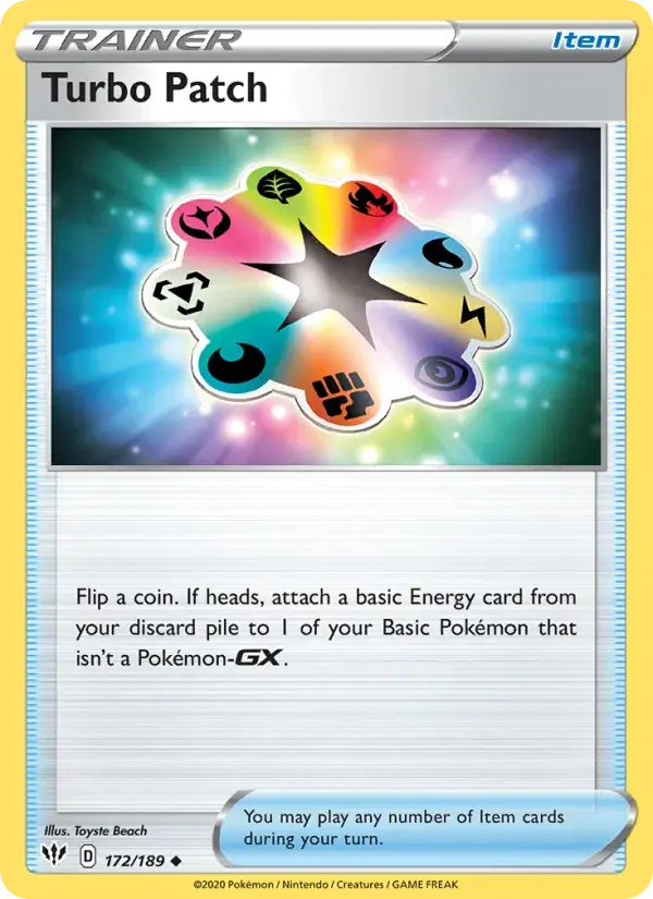 Turbo Patch - 172/201 - Darkness Ablaze