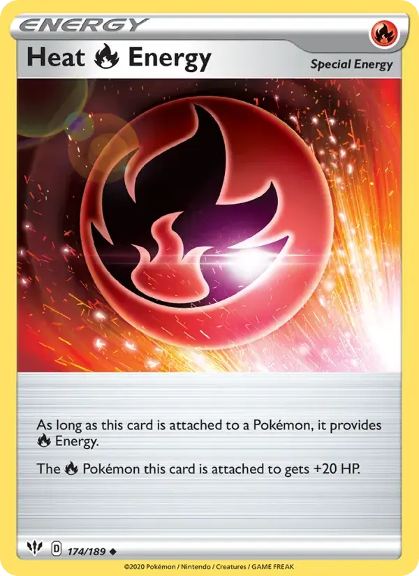 Heat Fire Energy - 174/201 - Darkness Ablaze