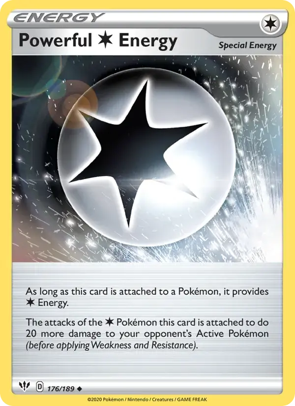 Powerful Colorless Energy - 176/201 - Darkness Ablaze