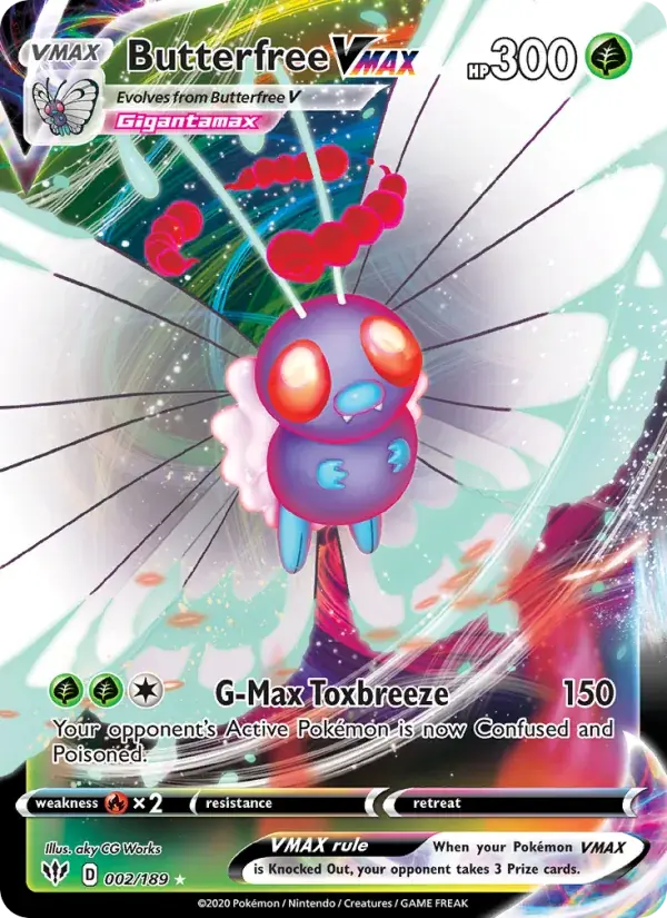 Butterfree VMAX - 2/201 - Darkness Ablaze