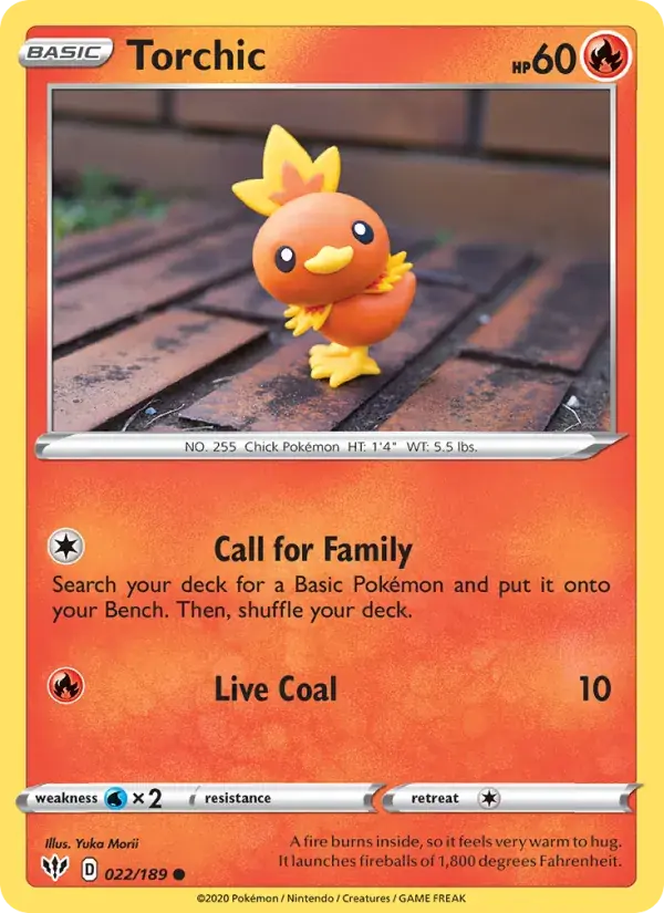 Torchic - 22/201 - Darkness Ablaze