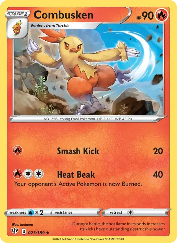 Combusken - 23/201 - Darkness Ablaze