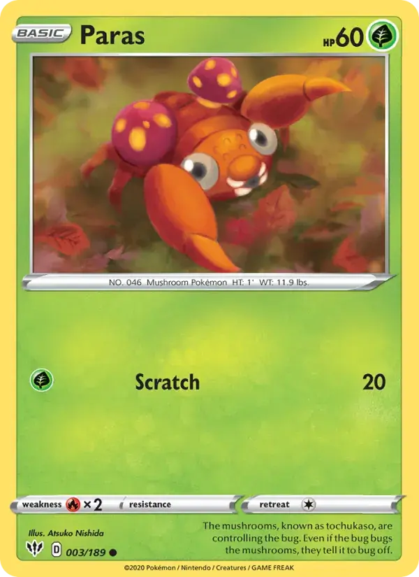 Paras - 3/201 - Darkness Ablaze