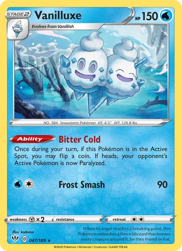 Vanilluxe - 47/201 - Darkness Ablaze