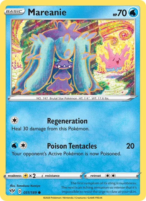 Mareanie - 51/201 - Darkness Ablaze