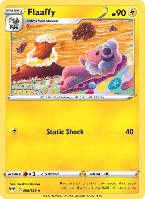 Flaaffy - 56/201 - Darkness Ablaze