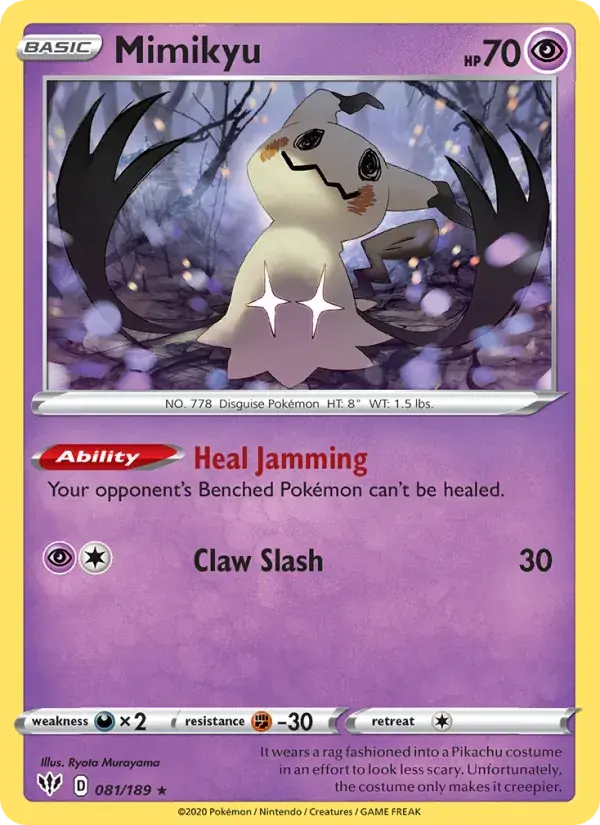 Mimikyu - 81/201 - Darkness Ablaze